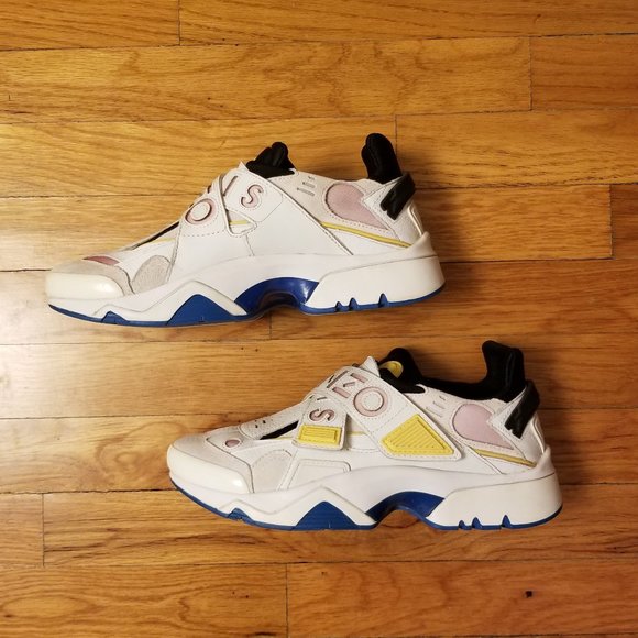 Kenzo $525 Women Sonic Velcro Sneakers - Picture 4 of 14